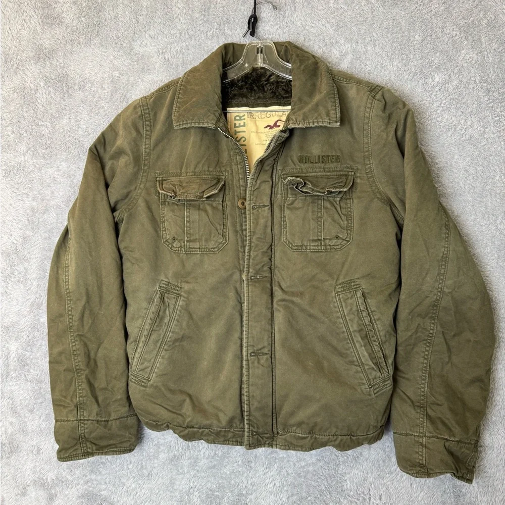 Hollister | Jackets & Coats | Hollister Green Military Field 